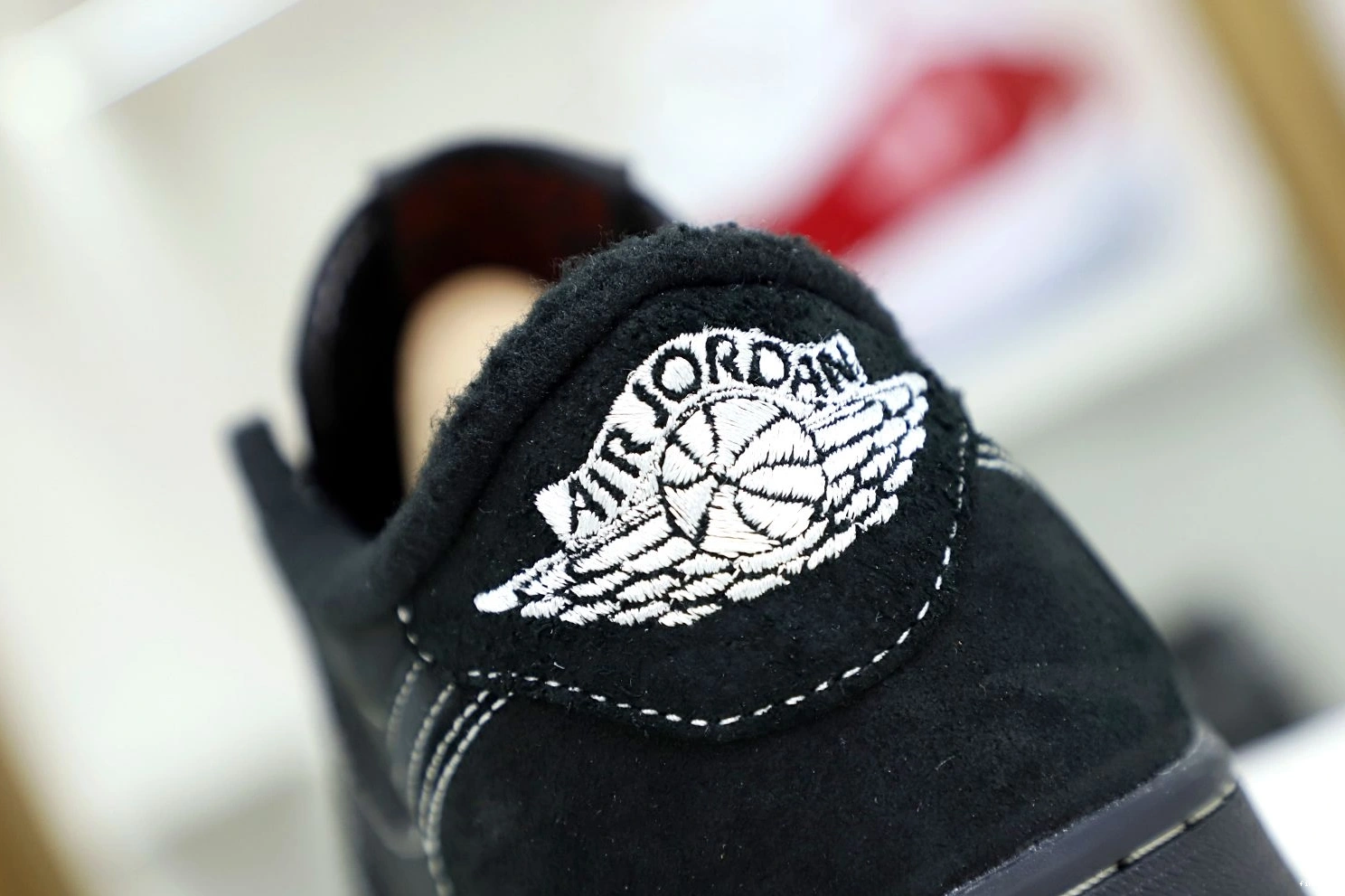 OG AIR “BLACK 1 PHANTOM” LOW JORDAN TRAVIS X SCOTT NIKE 0107